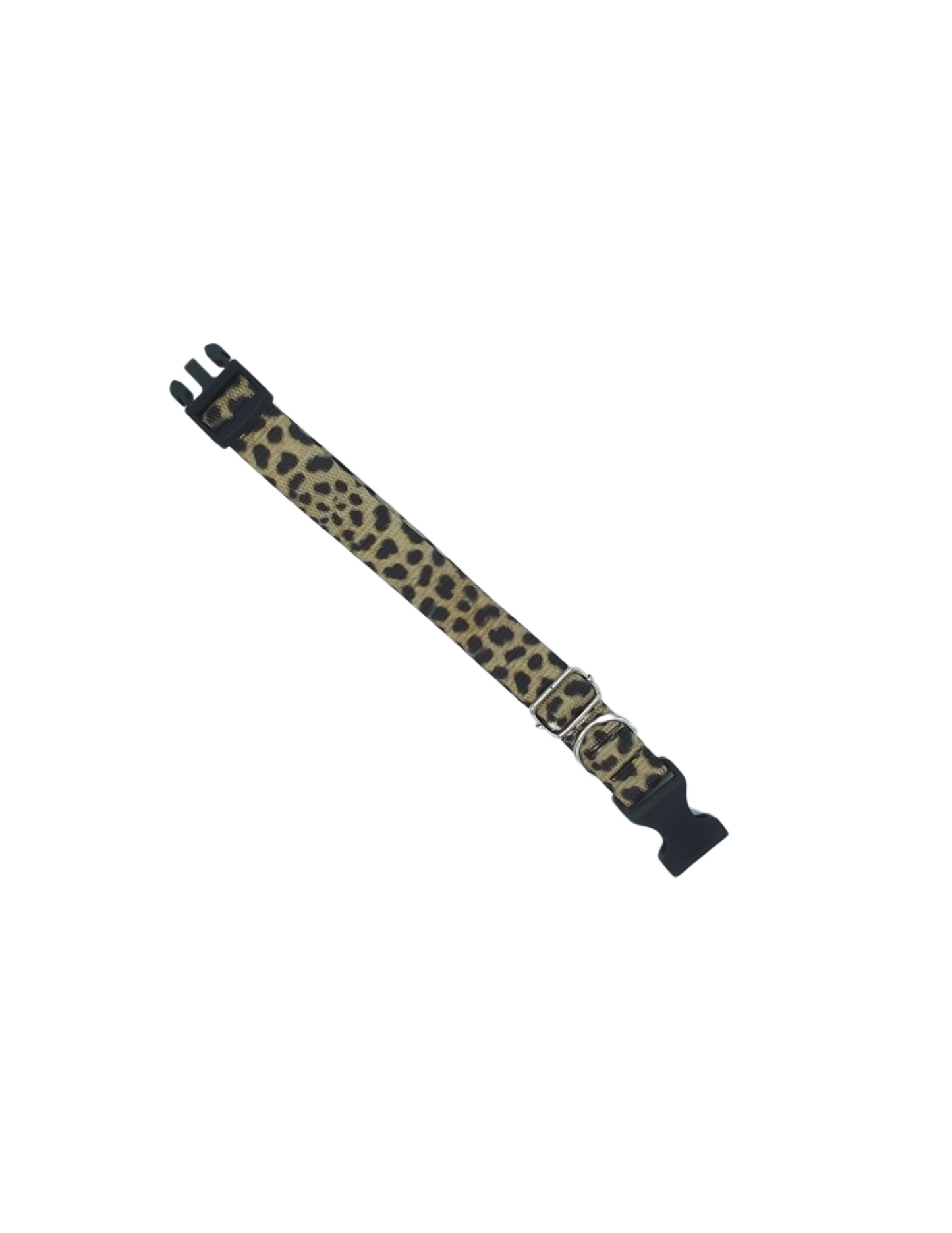 Half-inch-wide Leopard Pet Collar for the discerning pet and pet lover.
