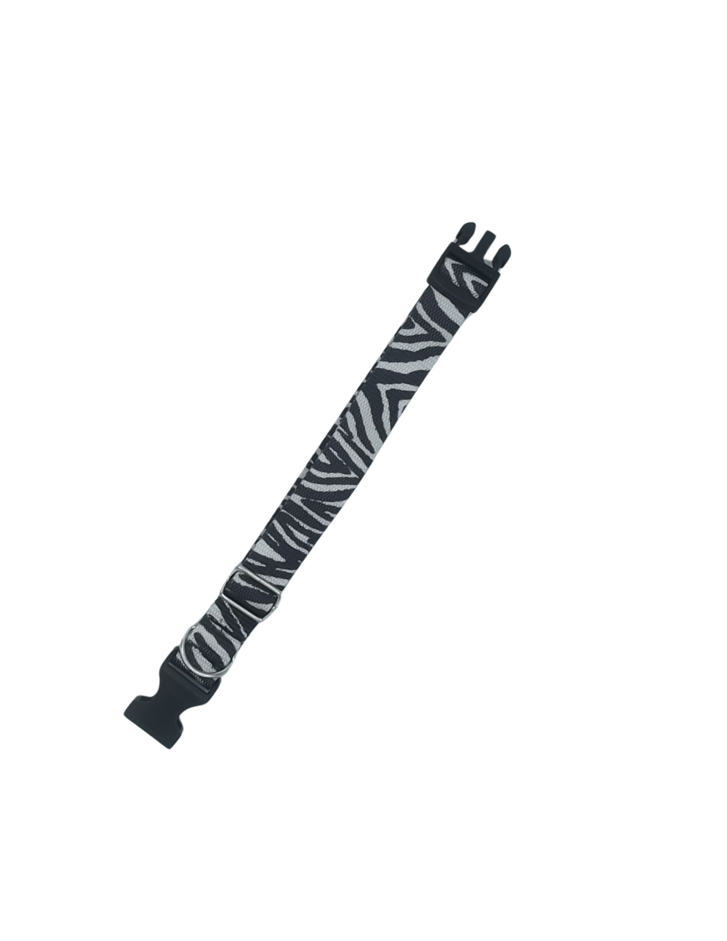 Half Inch Wide Zebra Pet Collar for the discerning pet and pet lover.