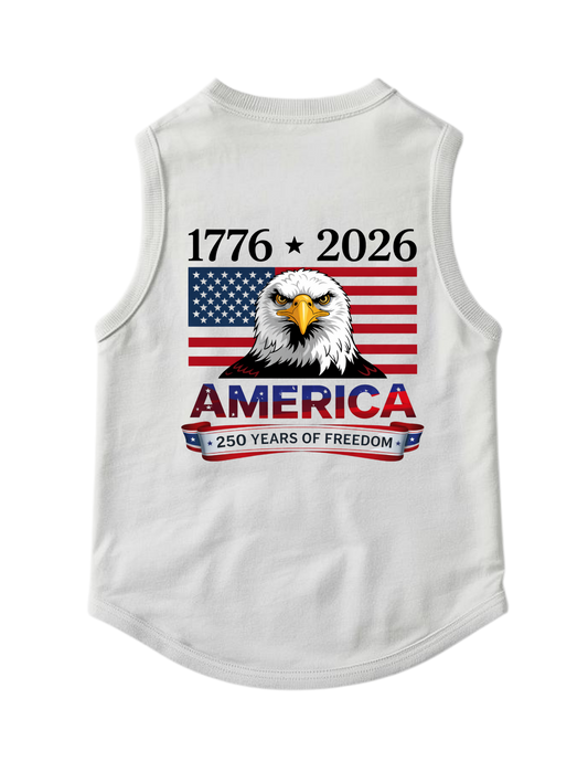 250th anniversary pet dog or cat t-shirt