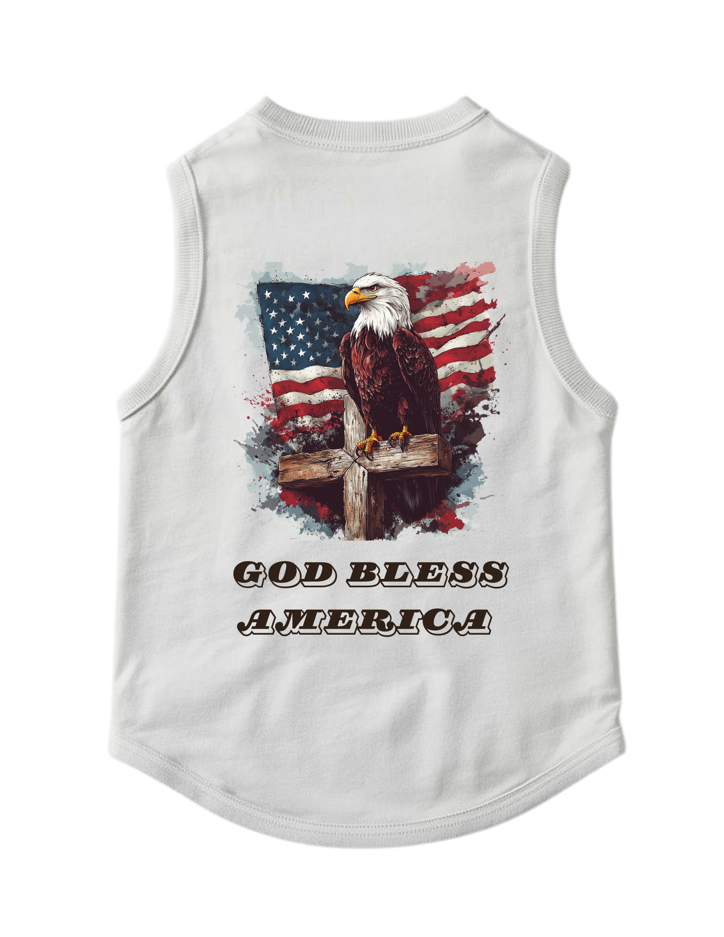 Patriotic pet dog or cat t-shirt