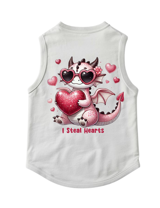 Valentine dog or cat t-shirt
