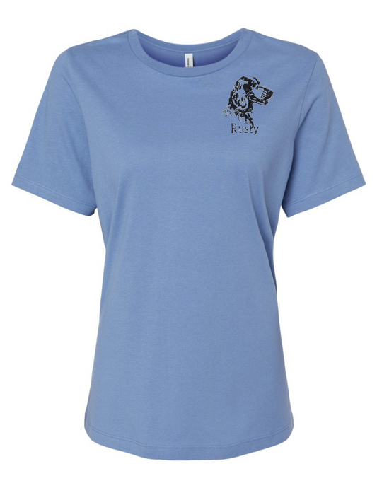 Irish Setter embroidered t shirt