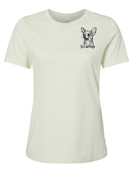 Chihuahua embroidered t shirt