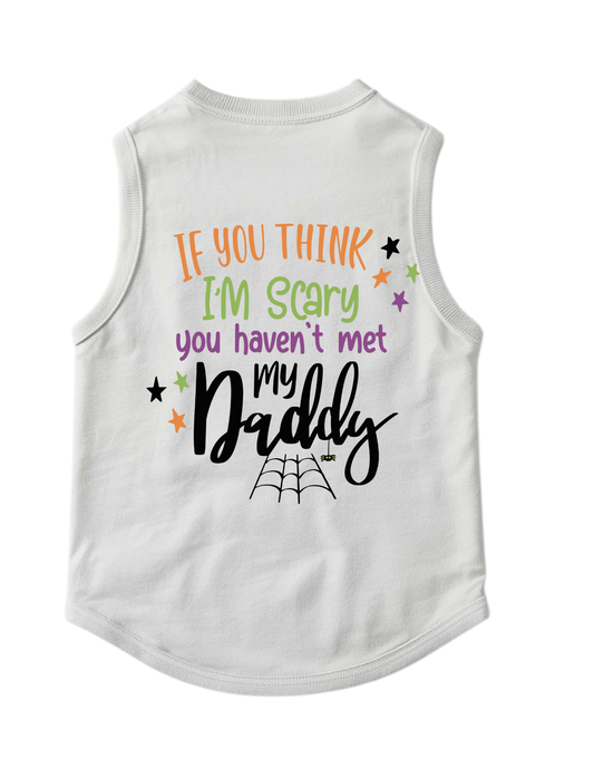 Scary puppy dog or cat t-shirt