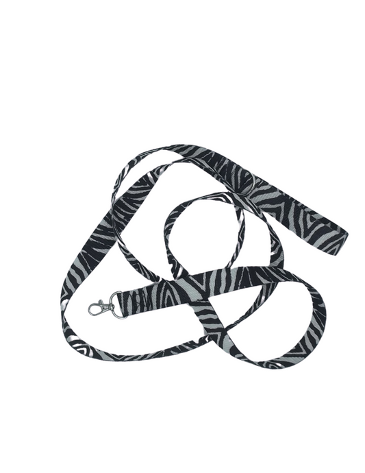 1-inch-wide Zebra Leash